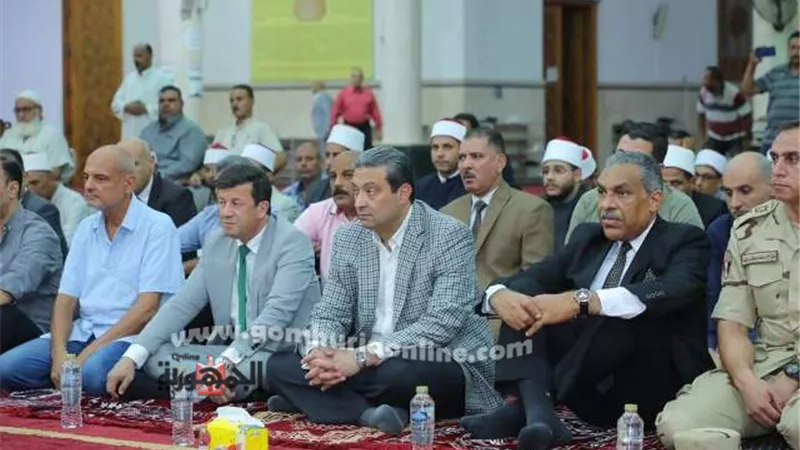 محافظ دمياط يشهد إحتفال الأوقاف بالمولد النبوي الشريف