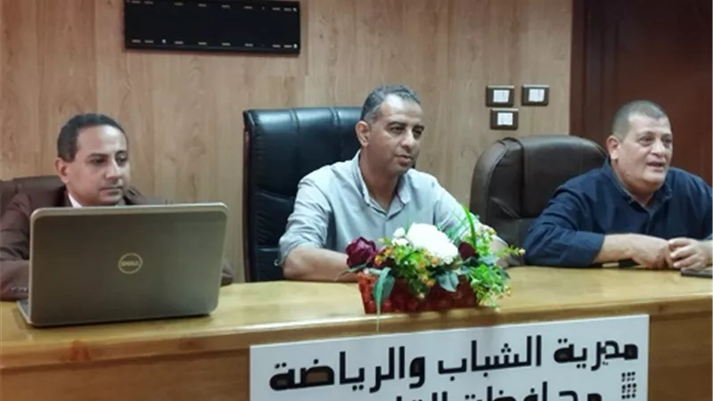 مدير الرياضة بالقليوبية يشهد اللقاء الحواري تحت شعار 
