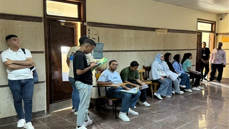 بدء الكشف الطبي على الطلاب الجدد بجامعة جنوب الوادي الاهلية