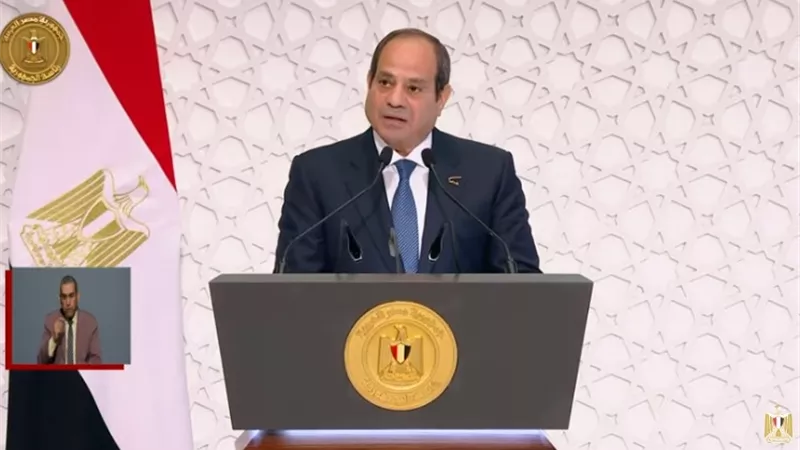 الرئيس السيسي: رسالة الرسول تدعو للسلام والتعايش والتنمية وبناء الإنسان