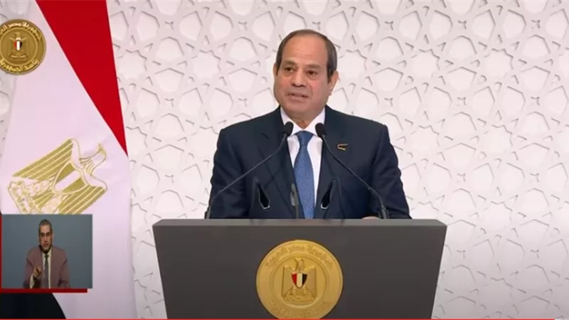 نص كلمة الرئيس السيسي خلال الاحتفال بذكرى المولد النبوي الشـريف