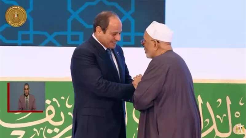 نجل الشعراوي يشكر الرئيس السيسي: اسأل الله أن يوفقه ويعينه