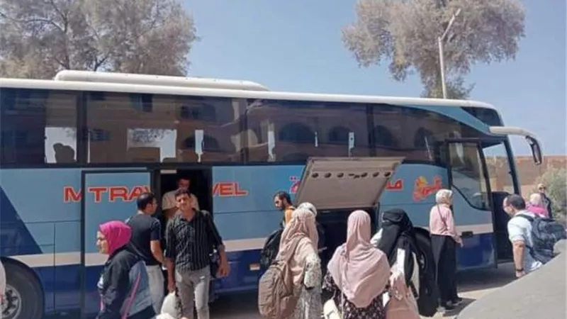 الشباب والرياضة بمطروح تستقبل سادس أفواج وزارة الشباب