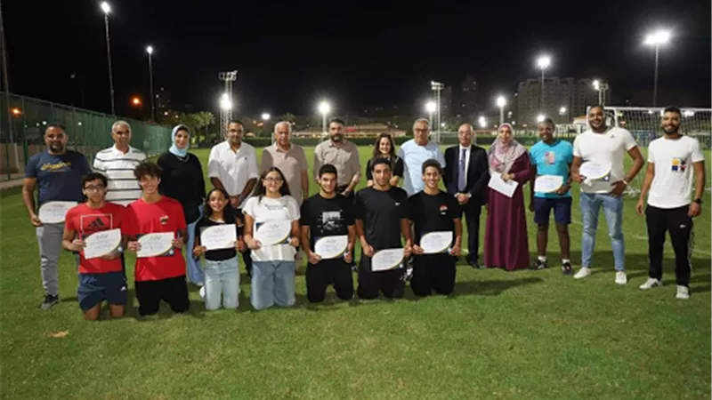 سموحة يكرم أبطال السباحة في البطولة العربية الثالثة،