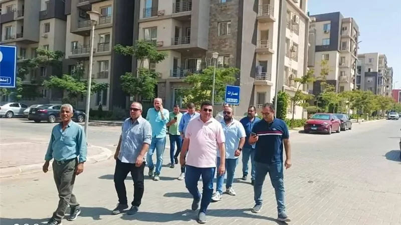 رئيس جهاز العبور يجرى جولة تفقدية بالمدينة