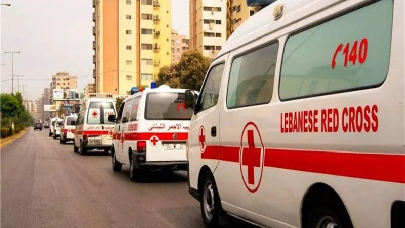 الصليب الأحمر: 50 سيارة إسعاف إضافية بجبل لبنان وبيروت