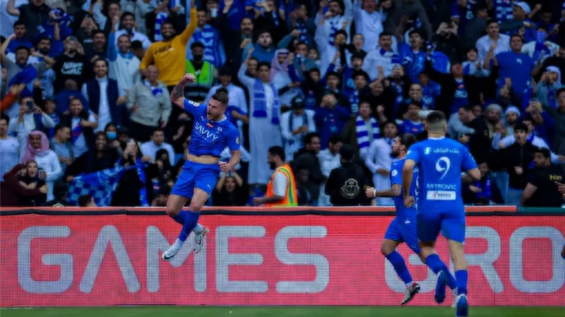 سافيتش يمنح الهلال السعودي هدف التقدم علي الريان القطري..فيديو