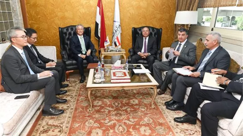 الوزير يبحث مع كوريا الجنوبية زيادة الاستثمارات في السوق المصري