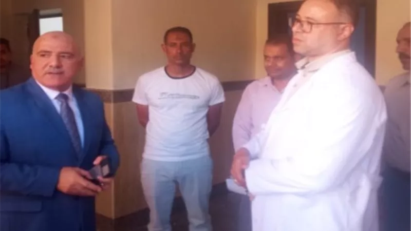 وكيل وزارة الصحة بالقليوبية يتابع سير العمل بمستشفى حميات بنها