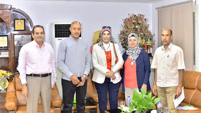 جامعة الأقصر تناقش المخطط التفصيلى لأرض الجامعة على مساحة 100 فدان