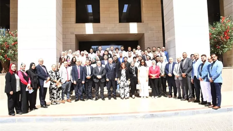 تدريب طلاب كلية التخطيط العمراني جامعة القاهرة بأجهزة المدن الجديدة
