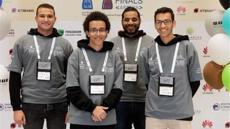 فريق طلاب جامعة أسيوط يصعد للتصفيات النهائية