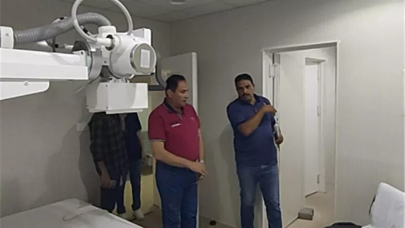 نائب محافظ شمال سيناء يتفقد التأمين الصحي