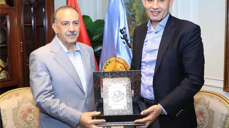 محافظ أسيوط يستقبل وزير التربية والتعليم خلال زيارته للمحافظة