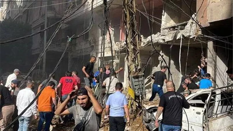مقتل 5 أطفال في غارة إسرائيلية على الضاحية الجنوبية لبيروت