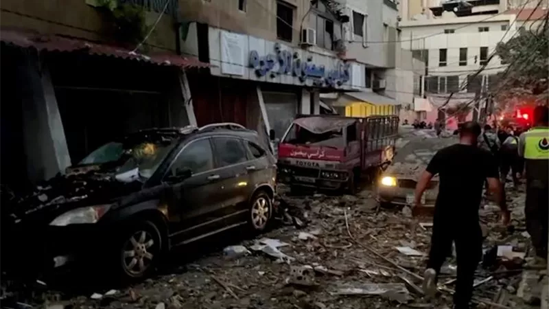 الصحة اللبنانية:مقتل 8أشخاص وجرح 59 آخرين جراء الغارة الإسرائيلية