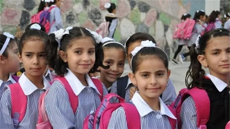 انتظام الدراسة في اليوم الأول للعام الدراسي الجديد
