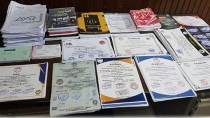القبض على مزور يروج لنشاطه عبر التواصل الاجتماعي في القليوبية