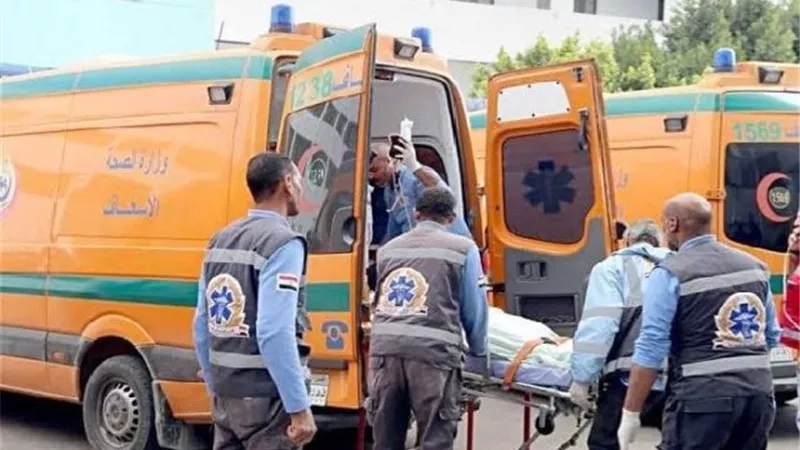 إصابة 6 فى تصادم ملاكي مع آخرى سوزوكي اتجاه دائري المنيب
