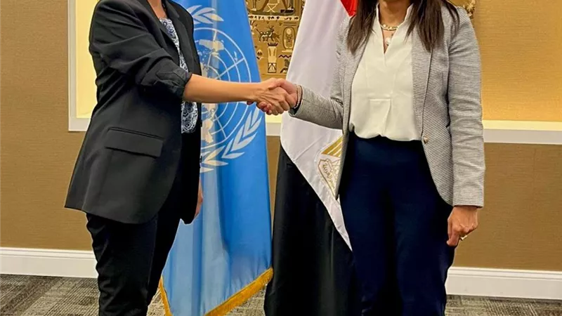 المشاط تبحث مع وزيرة التعاون الدولي الإسبانية توسيع نطاق الشراكة