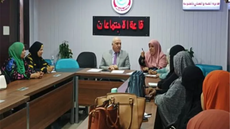 وكيل الصحة بالقليوبية يوجه عددا من التوصيات المهمة لأطقم التمريض
