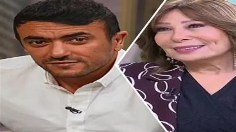 صفاء الطوخي وعزت زين والدا أحمد العوضي في 