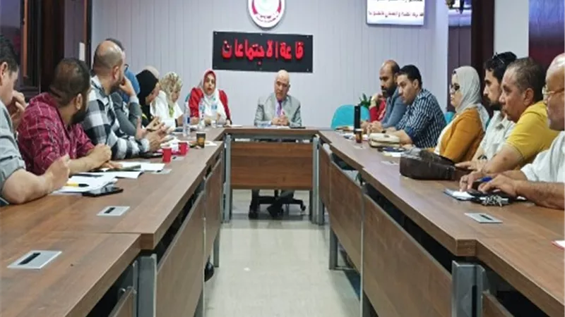 وكيل وزارة الصحة يناقش عددا من النقاط المهمة مع مديري المستشفيات