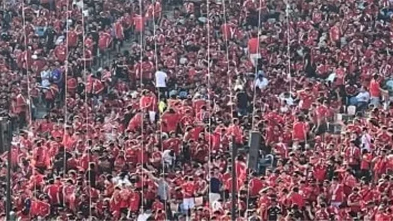 شاهد.. فرحة جماهير الأهلى فى ليلة الاحتفال بالدرع رقم 44