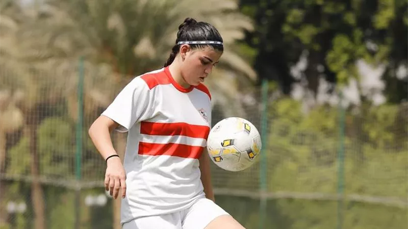 الفلسطينية ميرال خضر: الزمالك سينافس على لقب دوري الكرة النسائية
