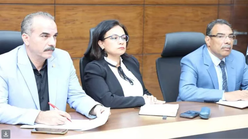 نائب محافظ البحر الأحمر تشارك في مؤتمر فيديو كونفرانس