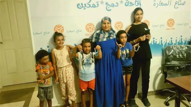 ورش تدريب مجانية على الأشغال اليدوية لذوى الهمم وأسرهم