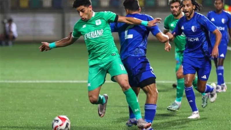 ركلات الترجيح تنصف المصري أمام الهلال الليبي بالكونفدرالية