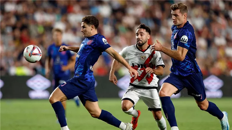 التعادل يحسم مباراة أتلتيكو مدريد ضد رايو فاييكانو بالدوري الإسبانى