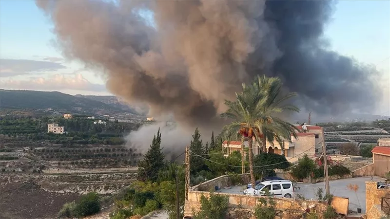 الأنباء اللبنانية: أكثر من 80 غارة استهدفت مناطق بجنوبي البلاد
