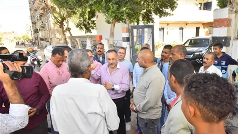 محافظ أسيوط يتابع أعمال تطوير جراجات المحافظة بعرب المدابغ