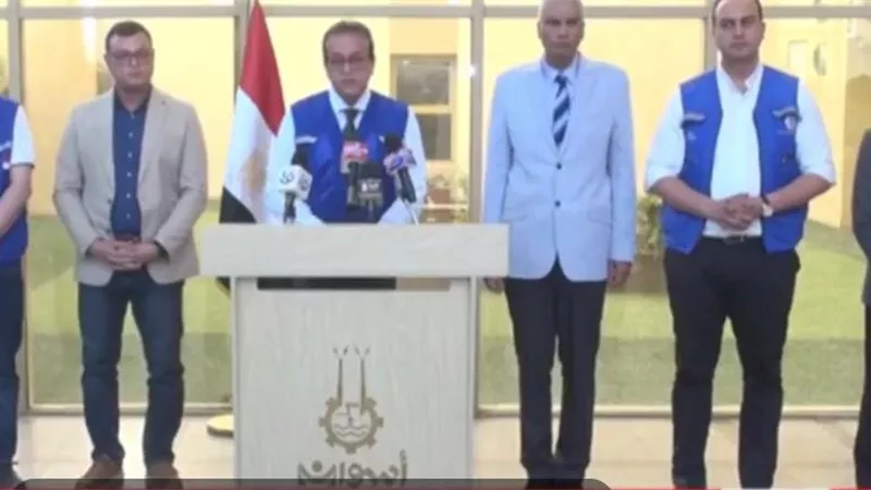 وزير الصحة: متوسط التردد اليومي على كل مستشفيات أسوان 19 حالة