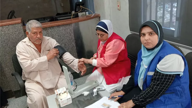 الكشف على 3560 مريضا من أهالى قرية ناهيا بكرداسة