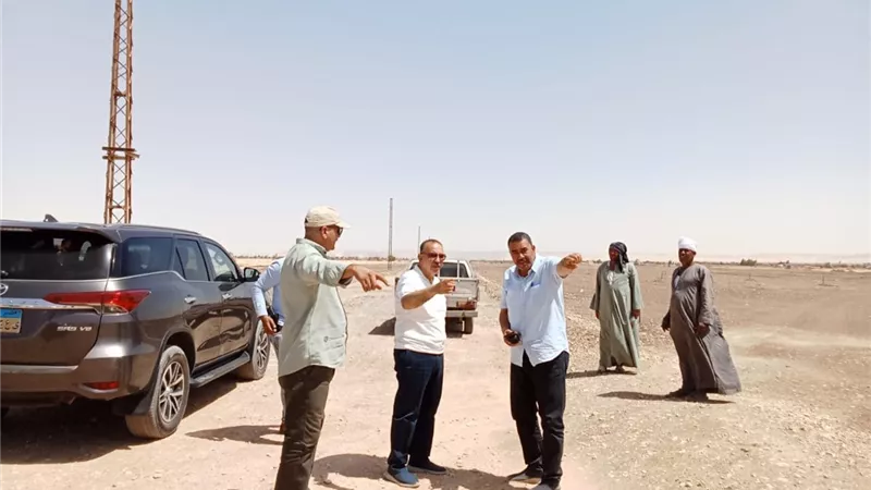 محافظ أسيوط يتفقد مزرعة الوادى الأسيوطى للوقوف على سبل تطويرها