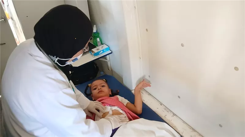 الكشف على 722 مريضاً فى قافلة بقرية 31 بصار بالدقهلية