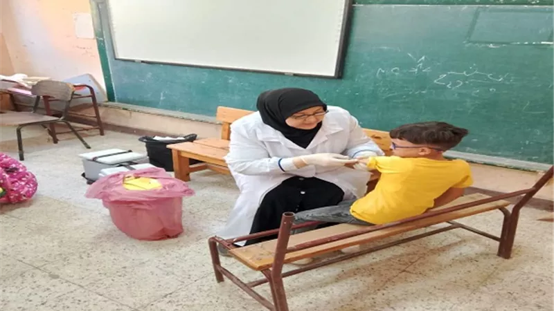 صحة الدقهلية تكثف حضورها بالمدارس بالتزامن مع بدء العام الدراسى