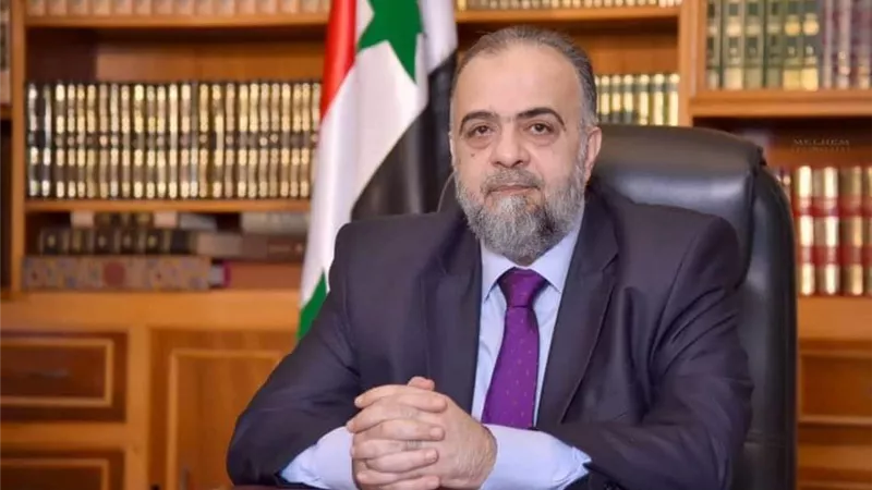 وزير الأوقاف يهنئ نظيره السوري على تجديد الثقة فى فضيلته