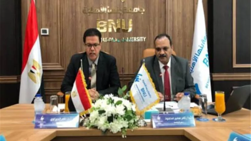 رئيس جامعة بنها الأهلية يشيد بمبادرة رئيس الجمهورية للتنمية البشرية