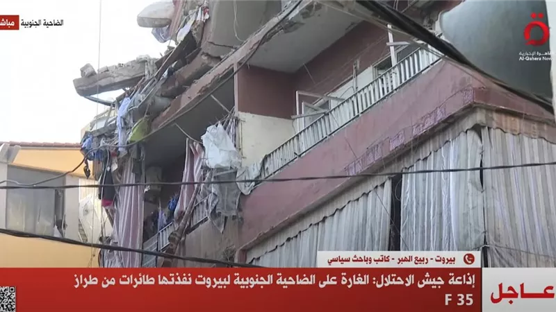 إذاعة جيش الاحتلال:الغارة على الضاحية الجنوبية لبيروت نفذتها