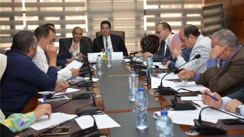 محافظ الدقهليةيجتمع بمجلس إدارة صندوق مركز معلومات شبكات المرافق