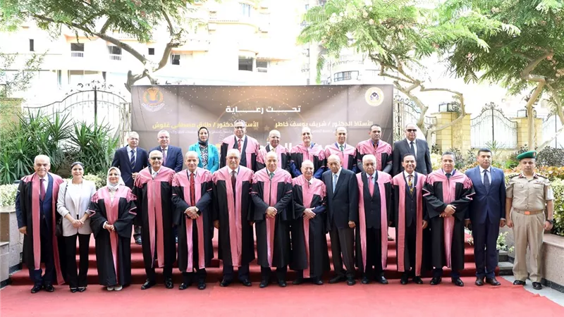 جامعة المنصورة تكرم 75من العلماء والباحثين الفائزين بجوائز الدولة
