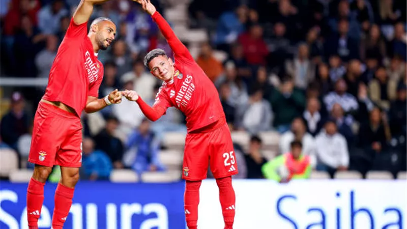 بنفيكا يكتسح بوافيستا بثلاثية فى الدورى البرتغالى