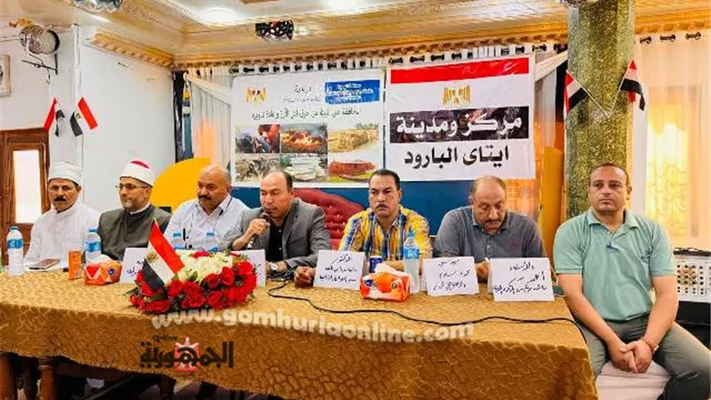 مسعود يشهد ندوة حرق القش و طرق الاستفادة منه بايتاى البارود