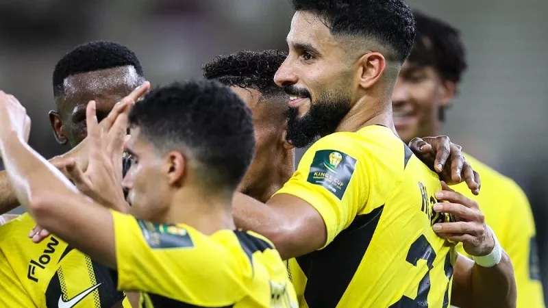 شاهد هاتريك صالح الشهري فى مباراة الاتحاد والعين