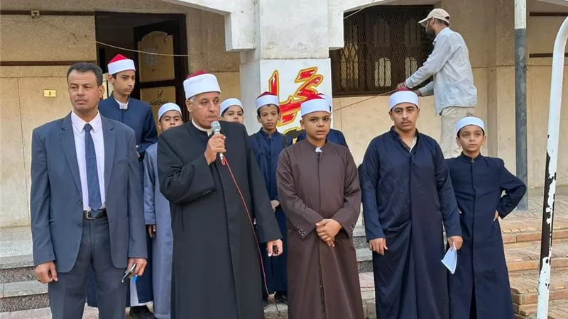 مدير الأزهر بالقليوبية يتفقد معاهد القناطر الخيرية
