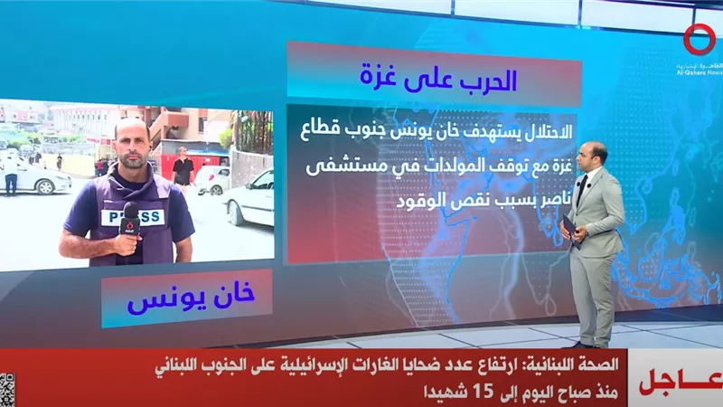 ارتفاع عدد ضحايا الغارات الإسرائيلية على الجنوب اللبناني إلى 15